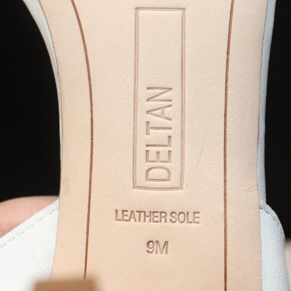 NWT Deltan Cloud Dancer Ivory Pearl and Gold Heels. - Picture 14 of 16